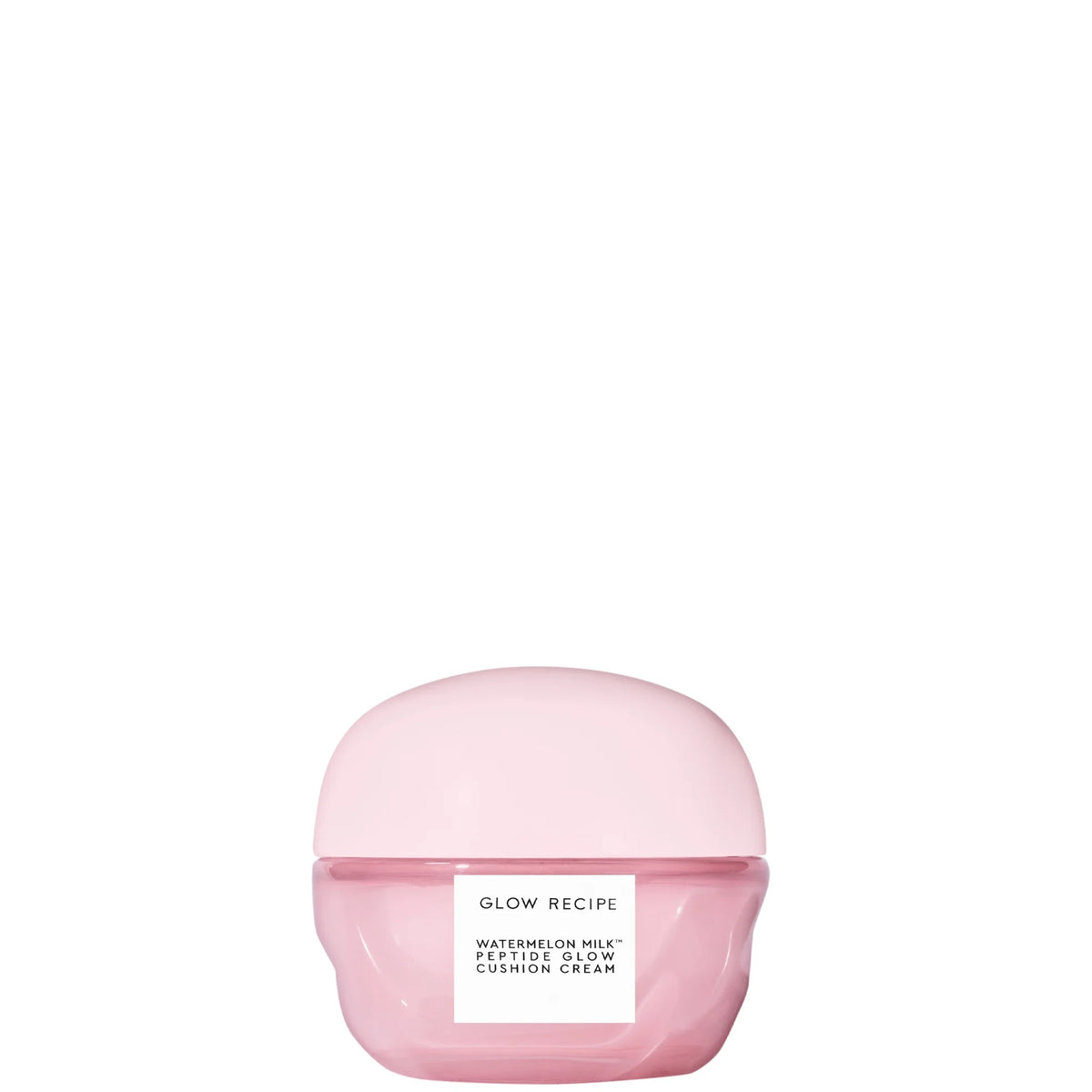 Glow Recipe Watermelon Milk Peptide Glow Cushion Cream 50ml, refillable jar with replaceable refill pod