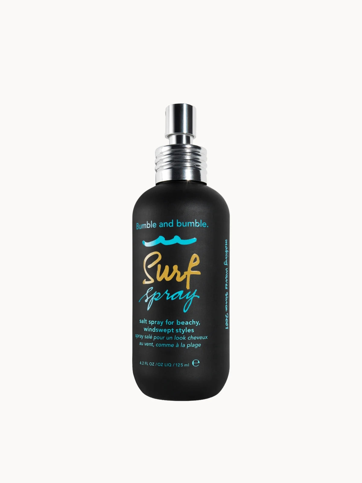 Bumble and Bumble Surf Salt Spray 125ml, translucent spray bottle with red cap