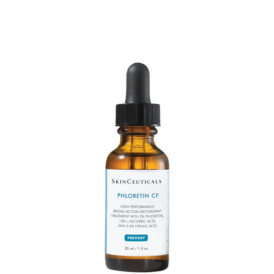 Skinceuticals Phloretin CF 30ml, amber glass dropper bottle with white cap