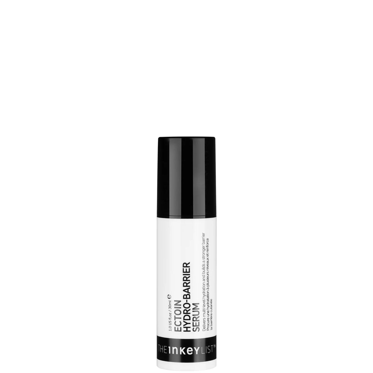 The INKEY List Ectoin Hydro - Barrier Serum 30ml, white serum bottle with black INKEY List lettering