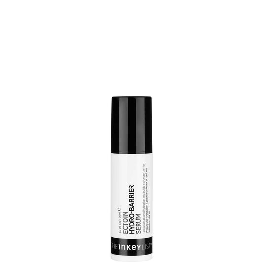 The INKEY List Ectoin Hydro - Barrier Serum 30ml, white serum bottle with black INKEY List lettering