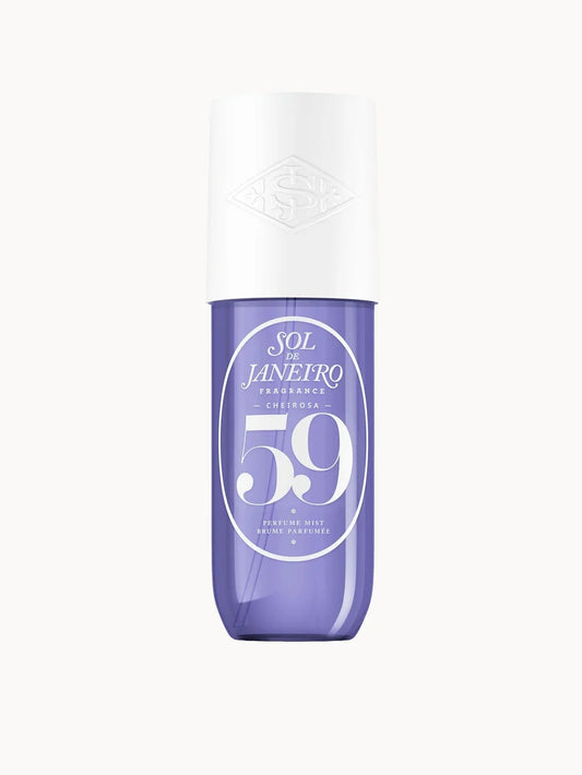 Sol de Janeiro Cheirosa 59 perfume mist 240ml, hair and body fragrance spray in a large bottle