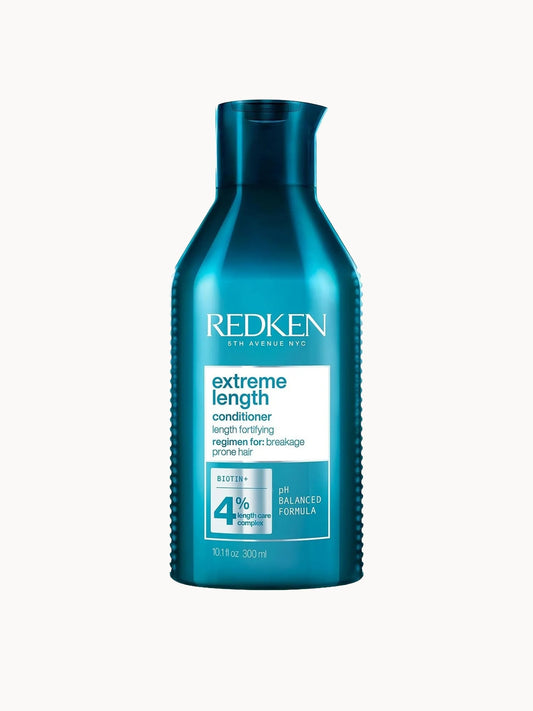 Redken Extreme Length Conditioner 300ml, white bottle with orange and black text