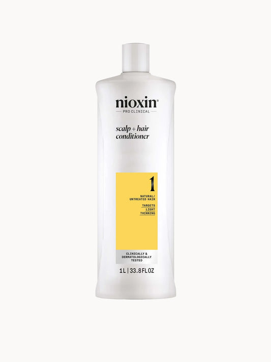 Nioxin Scalp and Hair conditioner 1 litre bottle