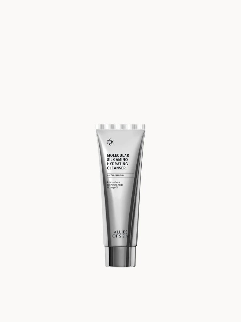 Allies of Skin Molecular Silk Amino hydrating cleanser 25ml tube