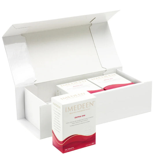 Imedeen Derma One Beauty Supplement Bundle - 6-month skin health tablets with zinc and vitamin C