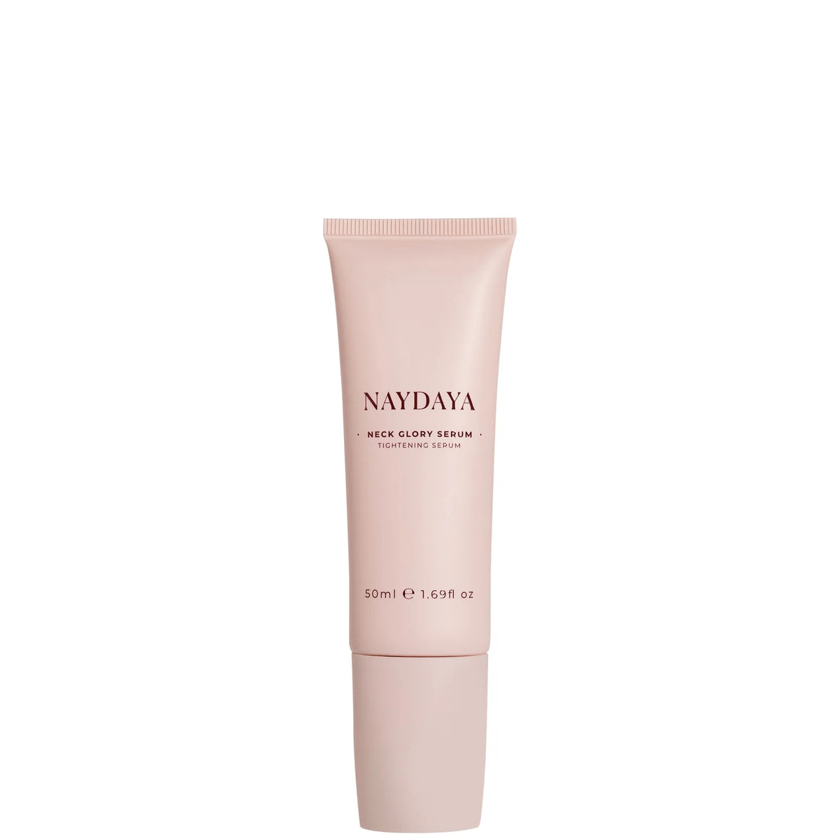 NAYDAYA Neck Glory Serum 50ml, roller applicator bottle with twist-on cap