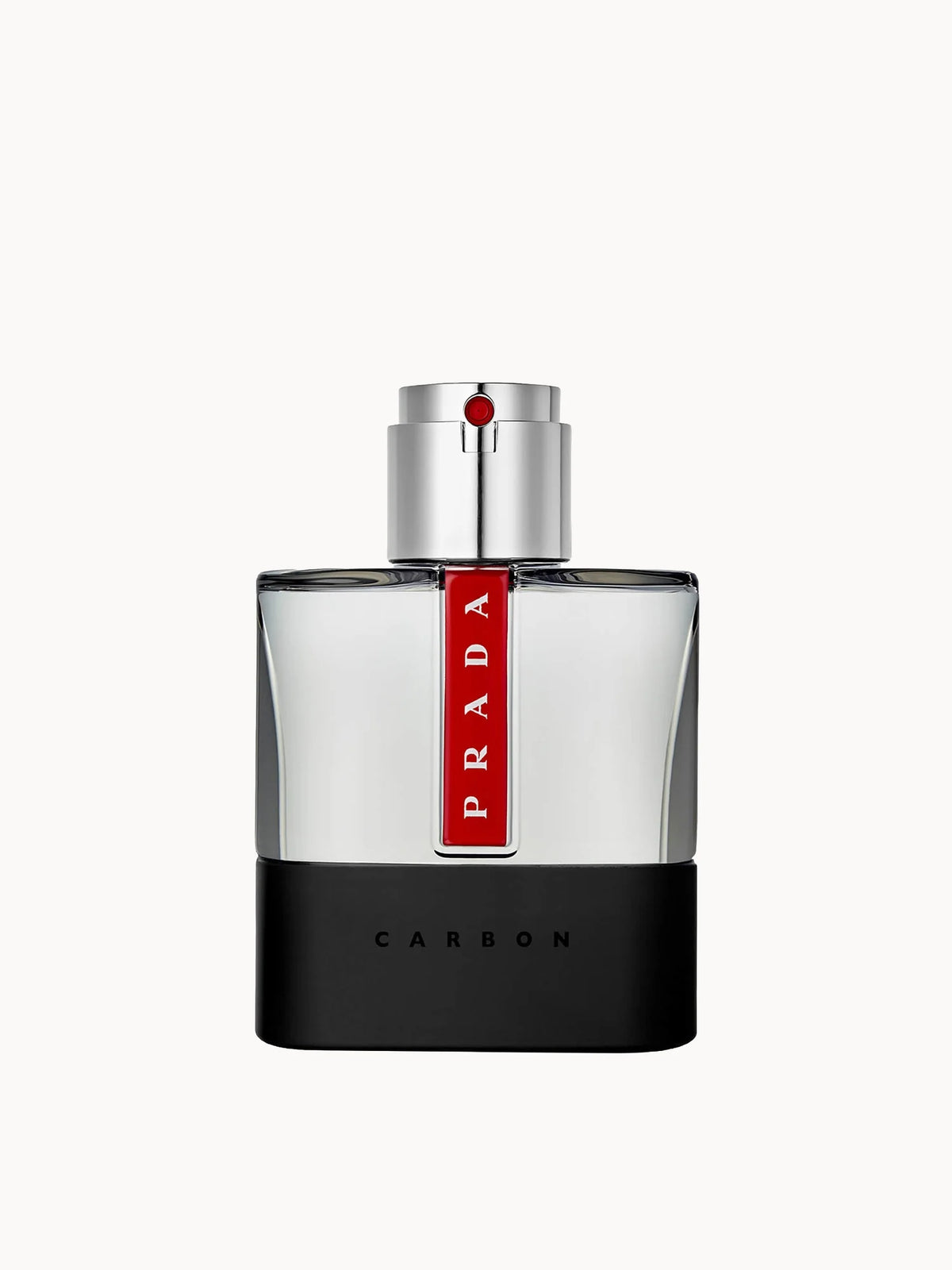 Prada Luna Rossa Carbon Eau de Toilette 9ml mini fragrance spray, travel-size men’s scent for on-the-go use