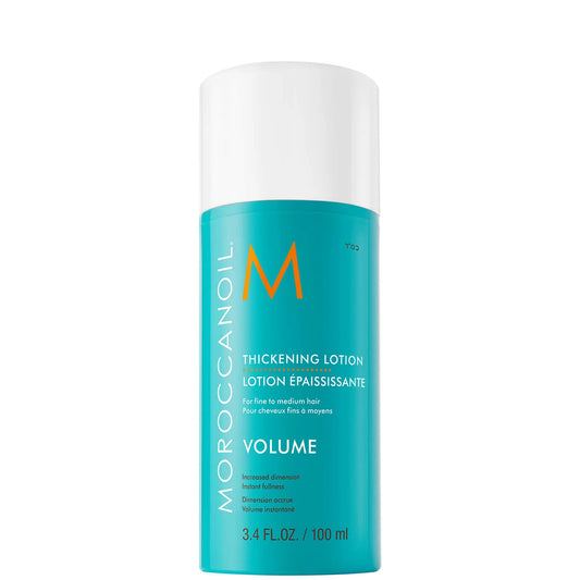 Moroccanoil Thickening Lotion 100ml lightweight volumizing hair lotion for fuller strands.