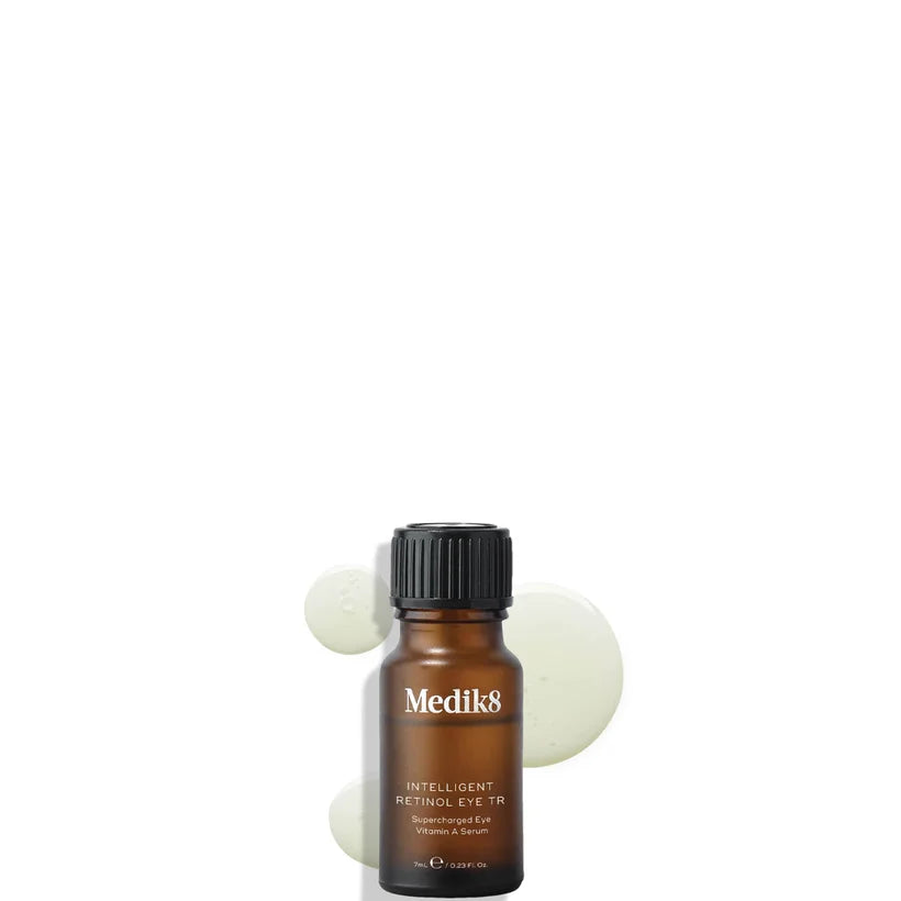 Medik8 Intelligent Retinol Eye TR 7ml in a small white tube with a narrow applicator tip