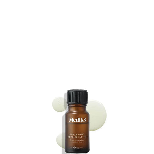 Medik8 Intelligent Retinol Eye TR 7ml in a small white tube with a narrow applicator tip