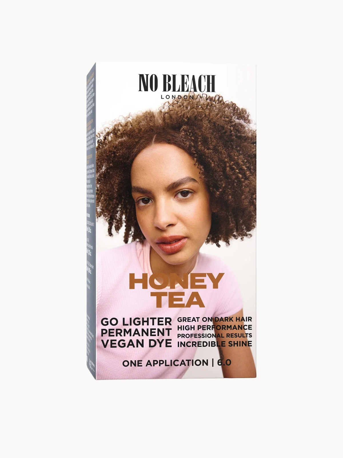 Bleach London Natural Brown Permanent Kit, boxed kit with colour tube, developer lotion and conditioner sachet