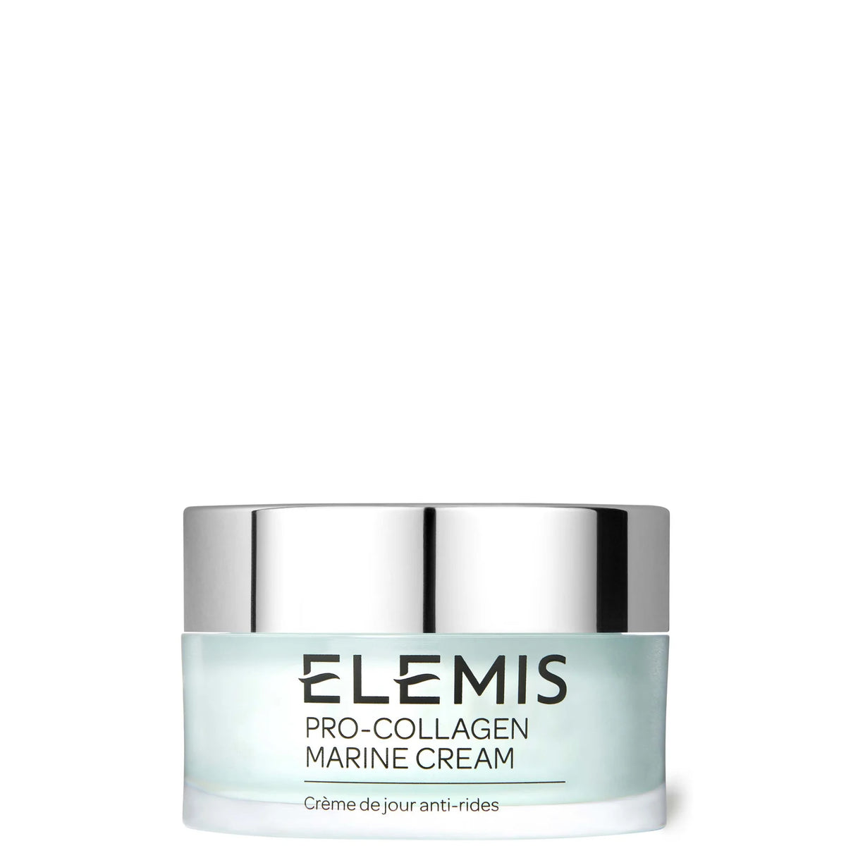 Luxury anti-aging face cream jar enriched with marine actives to hydrate, firm and smooth fine lines for radiant skin