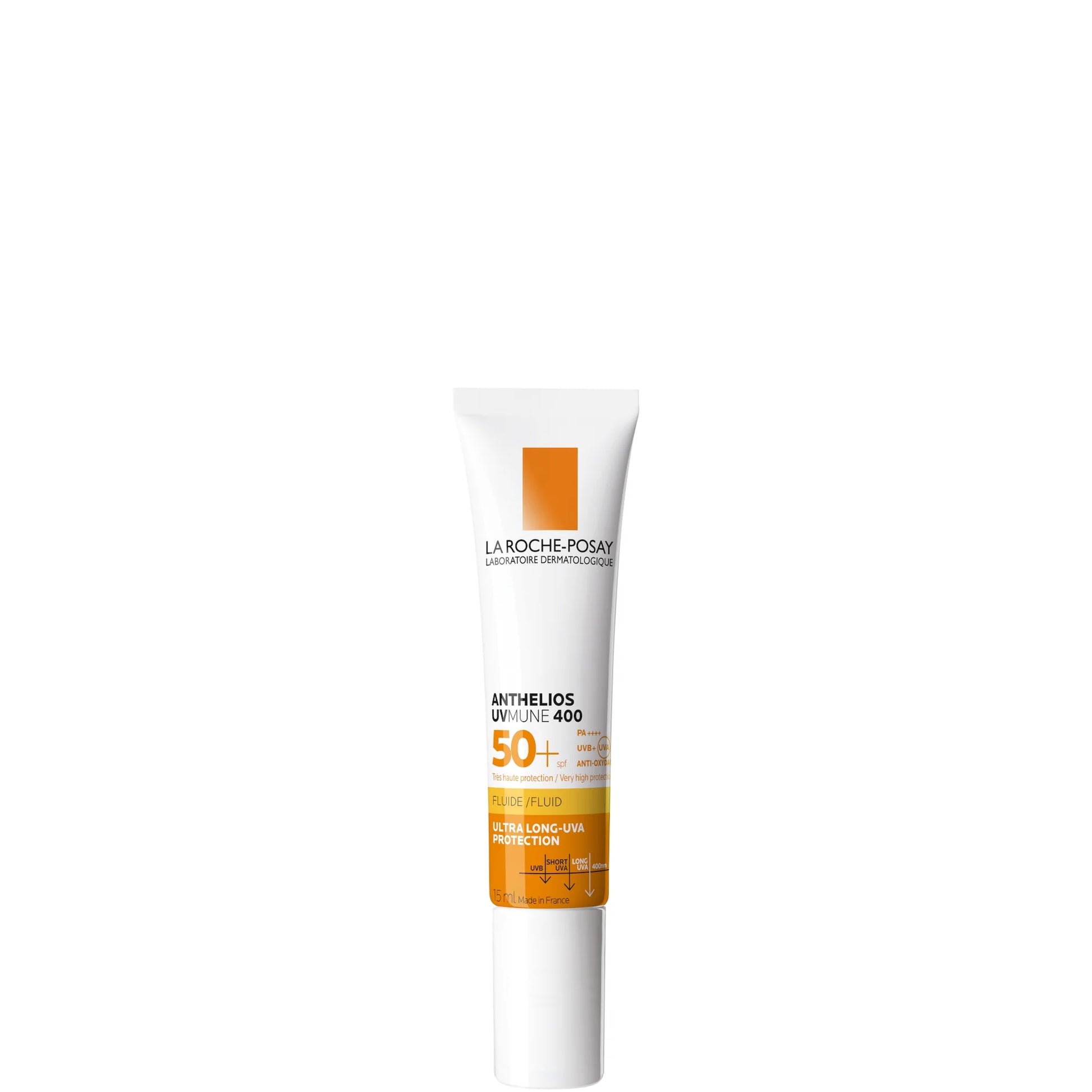 La Roche-Posay Anthelios UV Mune SPF50 15ml facial sunscreen tube