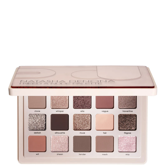 Natasha Denona I Need A Nude Eyeshadow Palette with neutral shades