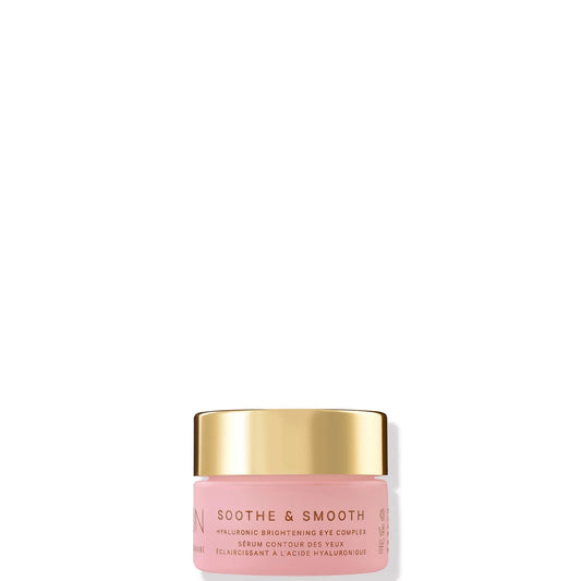 MZ Skin Soothe and Smooth - Hyaluronic Brightening Eye Complex 14ml, small eye cream container in a carton
