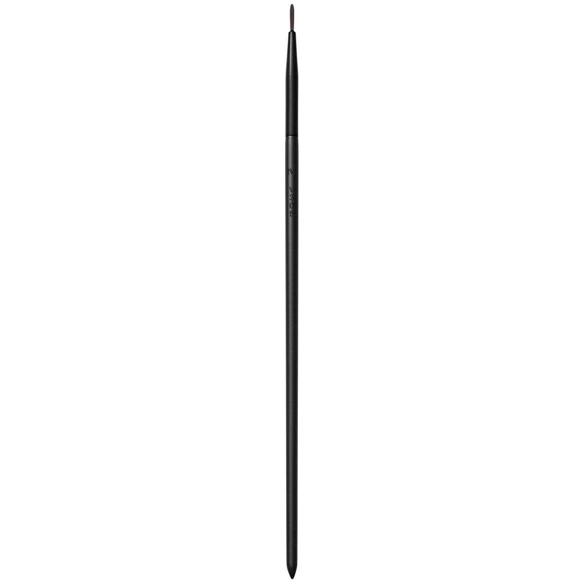 Morphe Vegan Pro Series V305 Medium Pointed Detail Brush, black handled brush with small pointed synthetic bristle head and Morphe logo