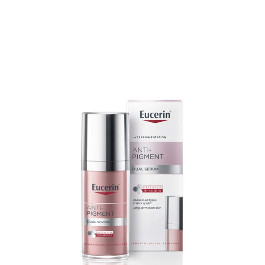 Eucerin Anti-Pigment dual serum bottle, 30ml for dark spot correction