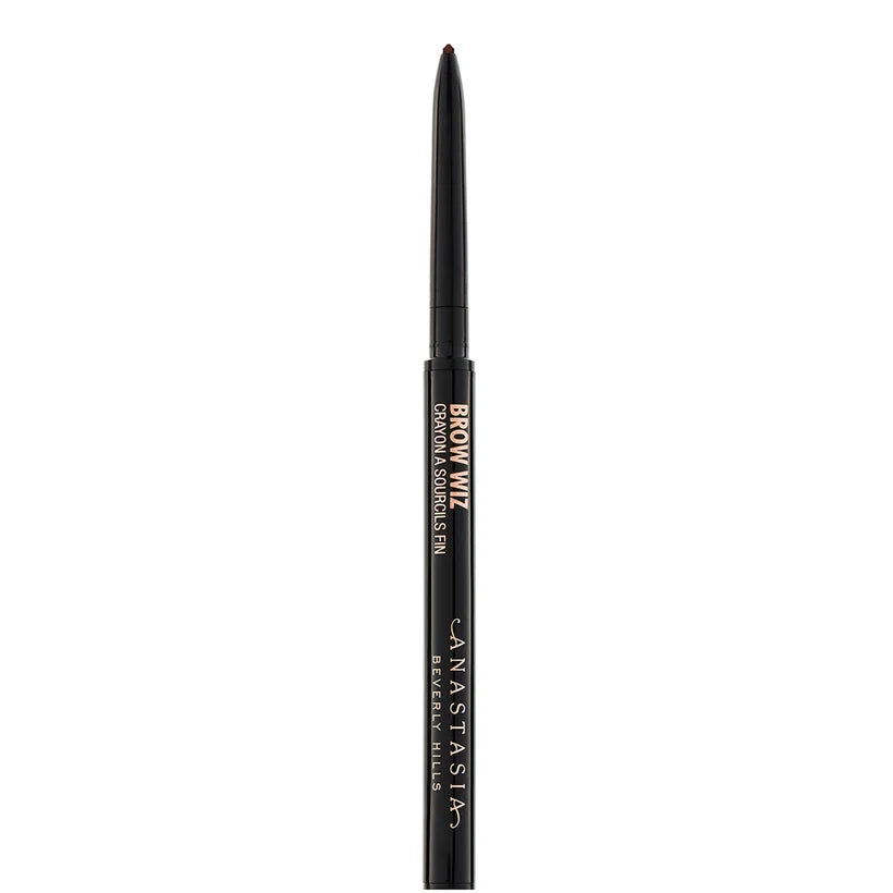 Anastasia Beverly Hills Brow Wiz Deluxe Soft Brown slim retractable brow pencil with a spoolie end