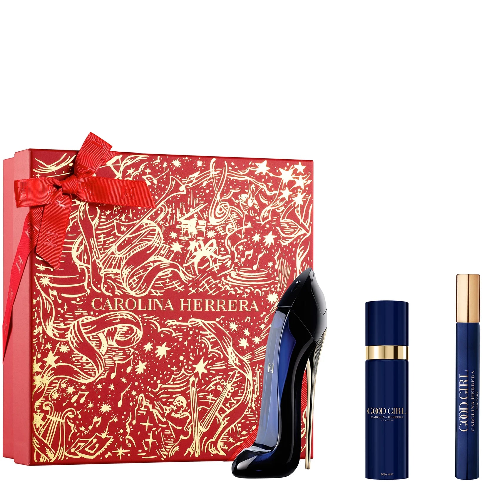 Carolina Herrera Good Girl Eau de Parfum 50ml + Body Mist 100ml + Eau de Parfum 10ml - Box Damage | Pop Up Beauty