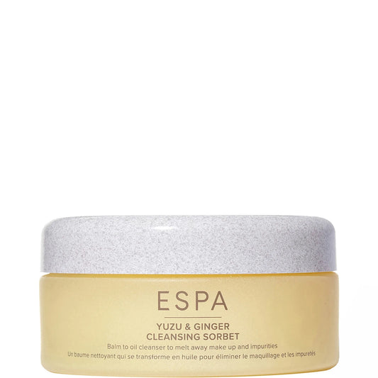 ESPA Yuzu and Ginger cleansing sorbet balm-to-oil cleanser