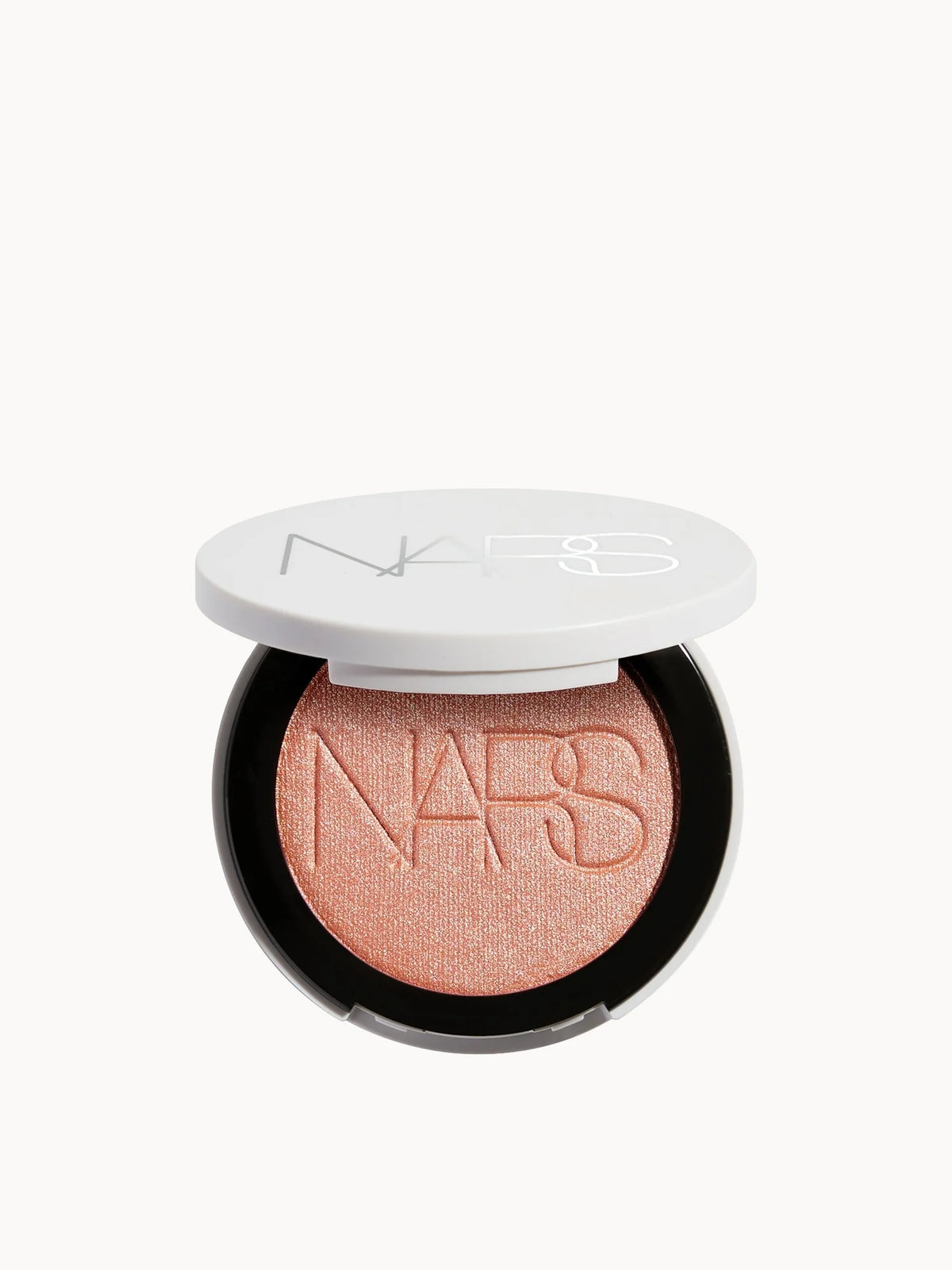 NARS Light Reflecting Luminizing Blush Refillable - True Faith, refillable blush compact with pearlescent peach pressed powder