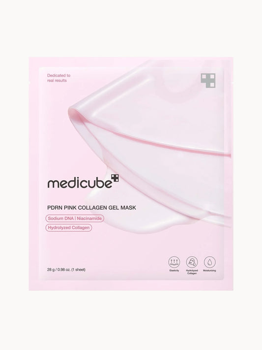 Medicube PDRN Pink Collagen Gel Mask four pack