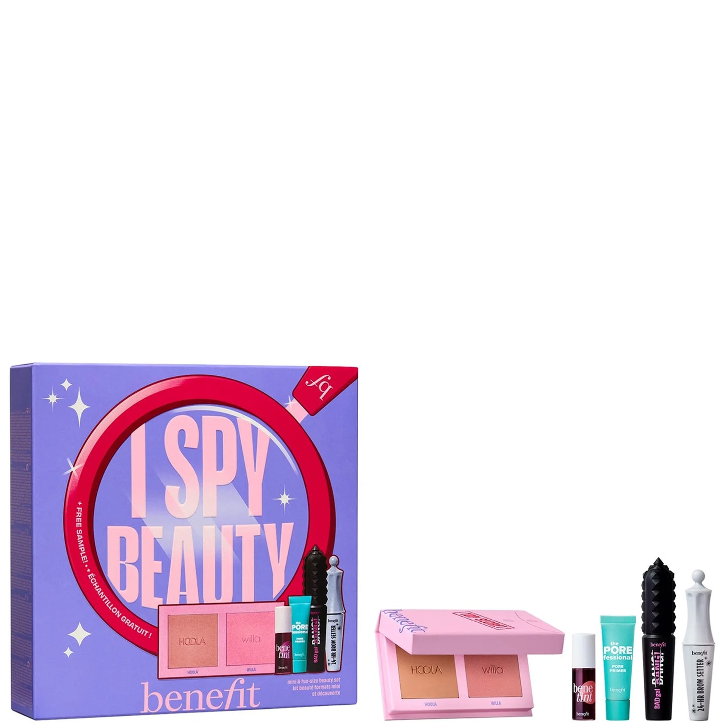 benefit I Spy Beauty Full Face 6-piece Makeup Gift Set - Box Damage | Pop Up Beauty