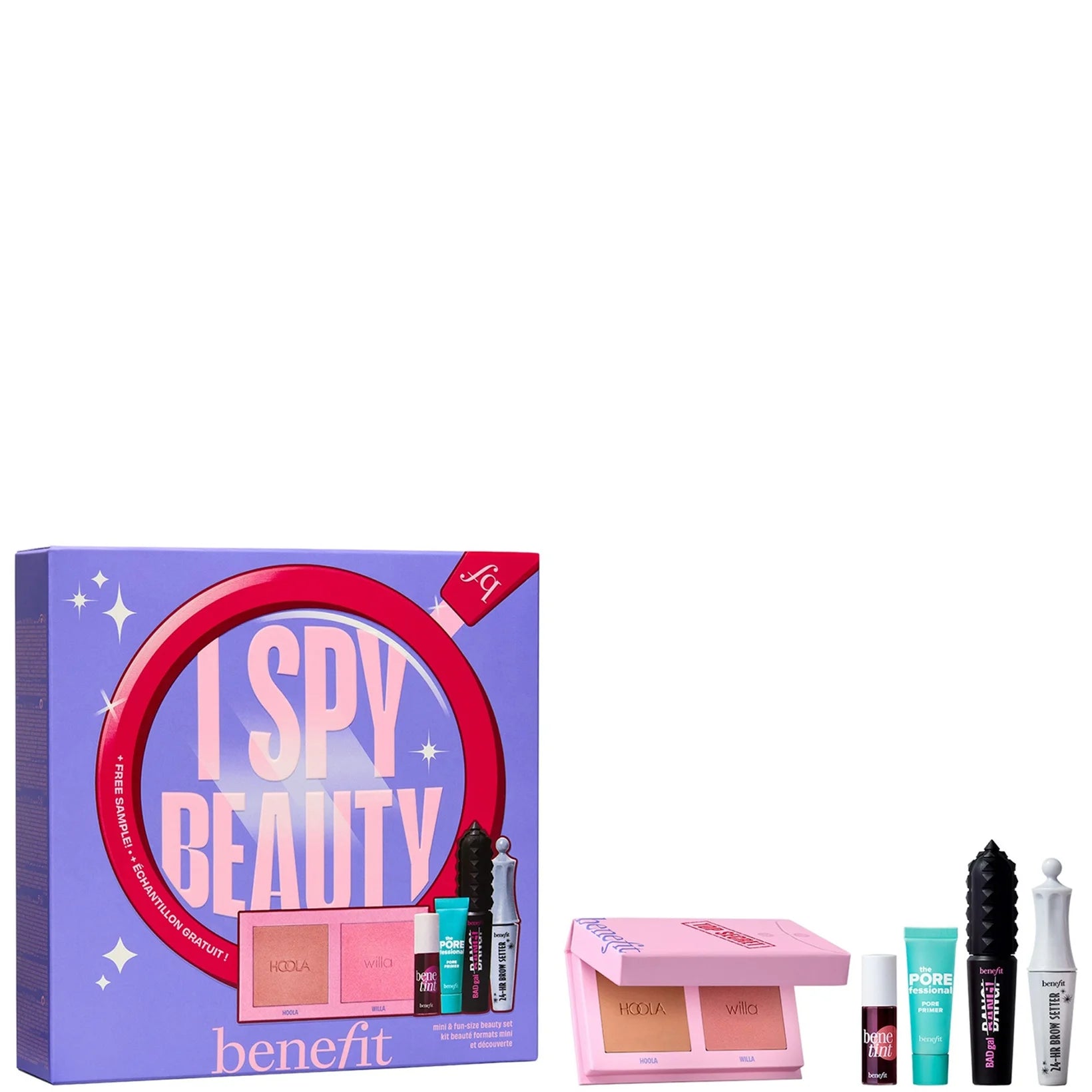 benefit I Spy Beauty Full Face 6-piece Makeup Gift Set - Box Damage | Pop Up Beauty