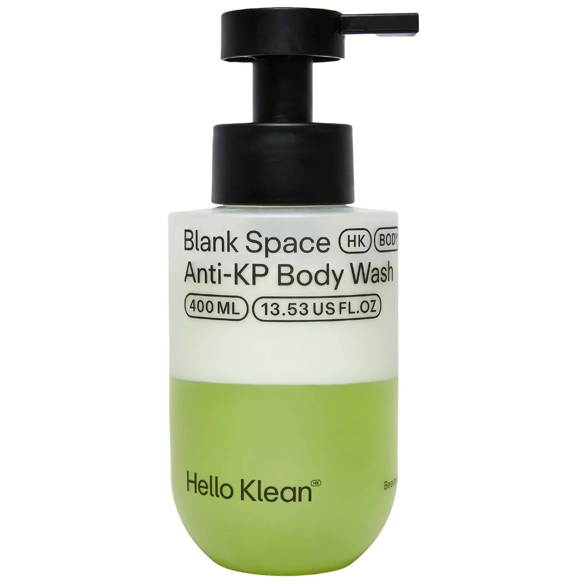 Hello Klean Blank Space Anti-KP Body Wash 400ml bottle