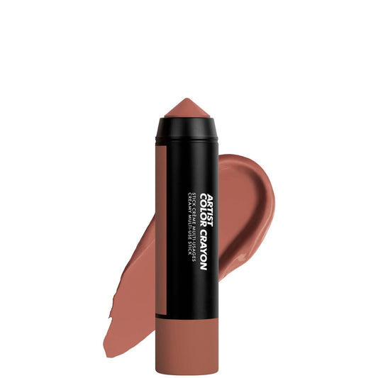 MAKE UP FOR EVER Artist Color Crayon 606 Wherever Walnut Matte – creamy long-wear multi-use color crayon for eyes, lips and cheeks.