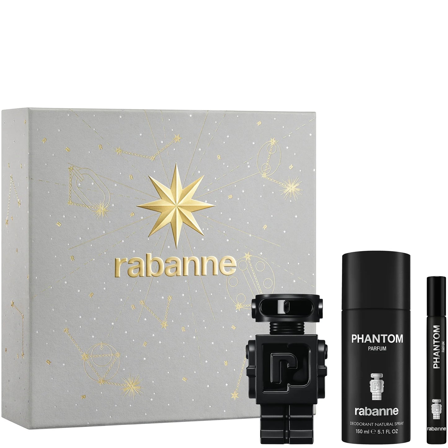 Rabanne Phantom Parfum 50ml + Deodorant 150ml + 10ml - Box Damage | Pop Up Beauty