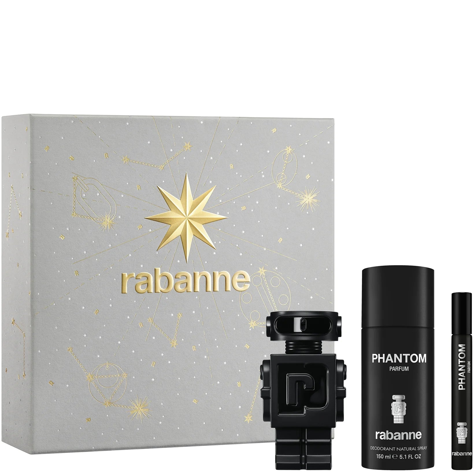 Rabanne Phantom Parfum 50ml + Deodorant 150ml + 10ml - Box Damage | Pop Up Beauty
