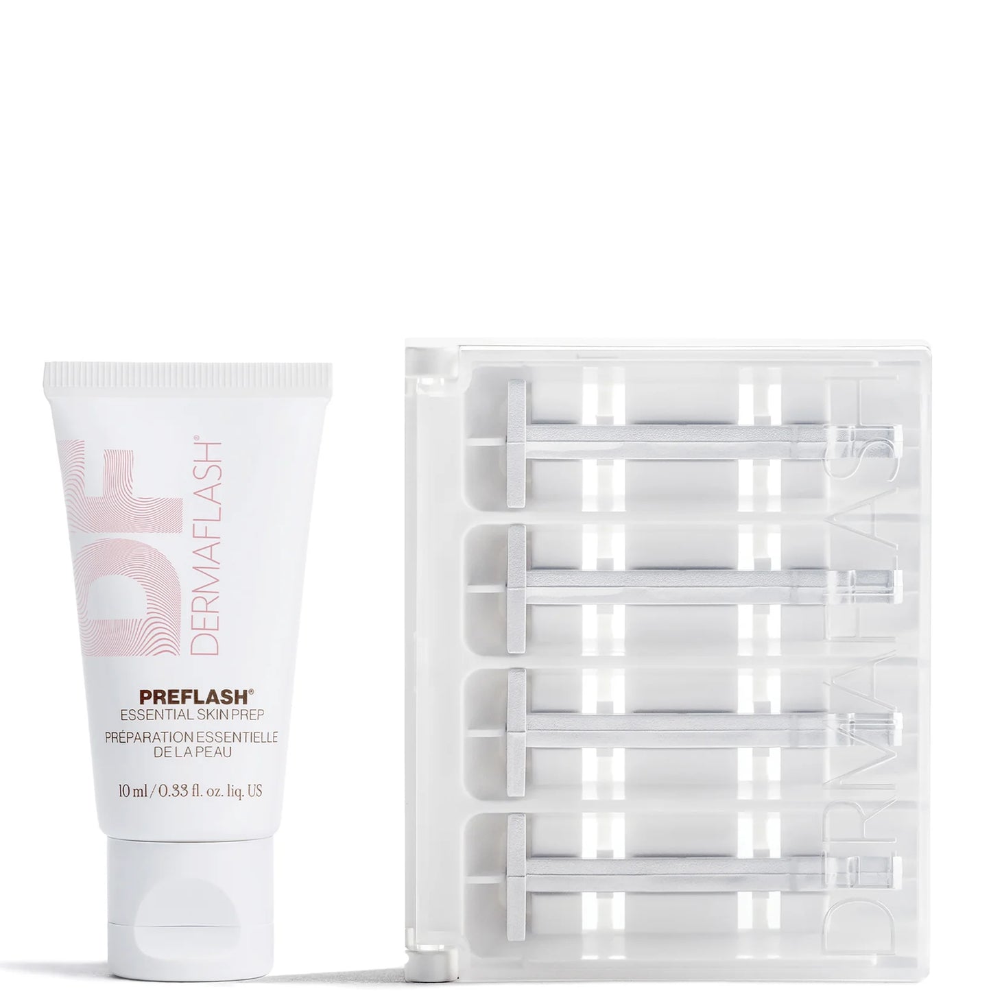 DERMAFLASH Essentials Replenishment Kit - 4 Weeks by DERMAFLASH — genuine product, minor packaging flaw, unused formula.