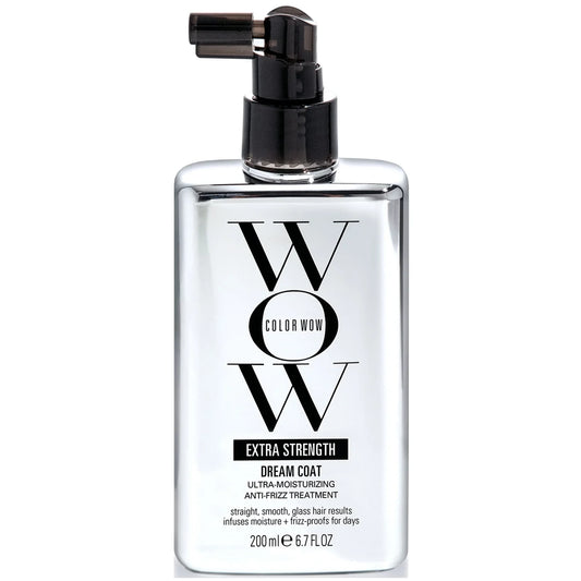 Color Wow Extra Strength Dream Coat 200ml, clear spray bottle with pink label