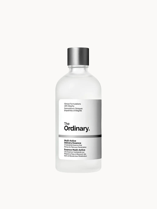 The Ordinary Multi-Active Delivery Essence 100ml, clear bottle with black dropper