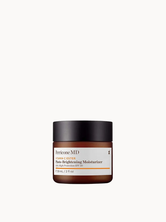 Perricone MD Vitamin C Ester Photo-Brightening Moisturizer 59ml jar with silver lid and blue label