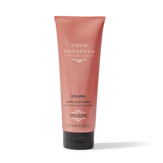 Grow Gorgeous Conditioner tube in metallic packaging boosting volume and shine