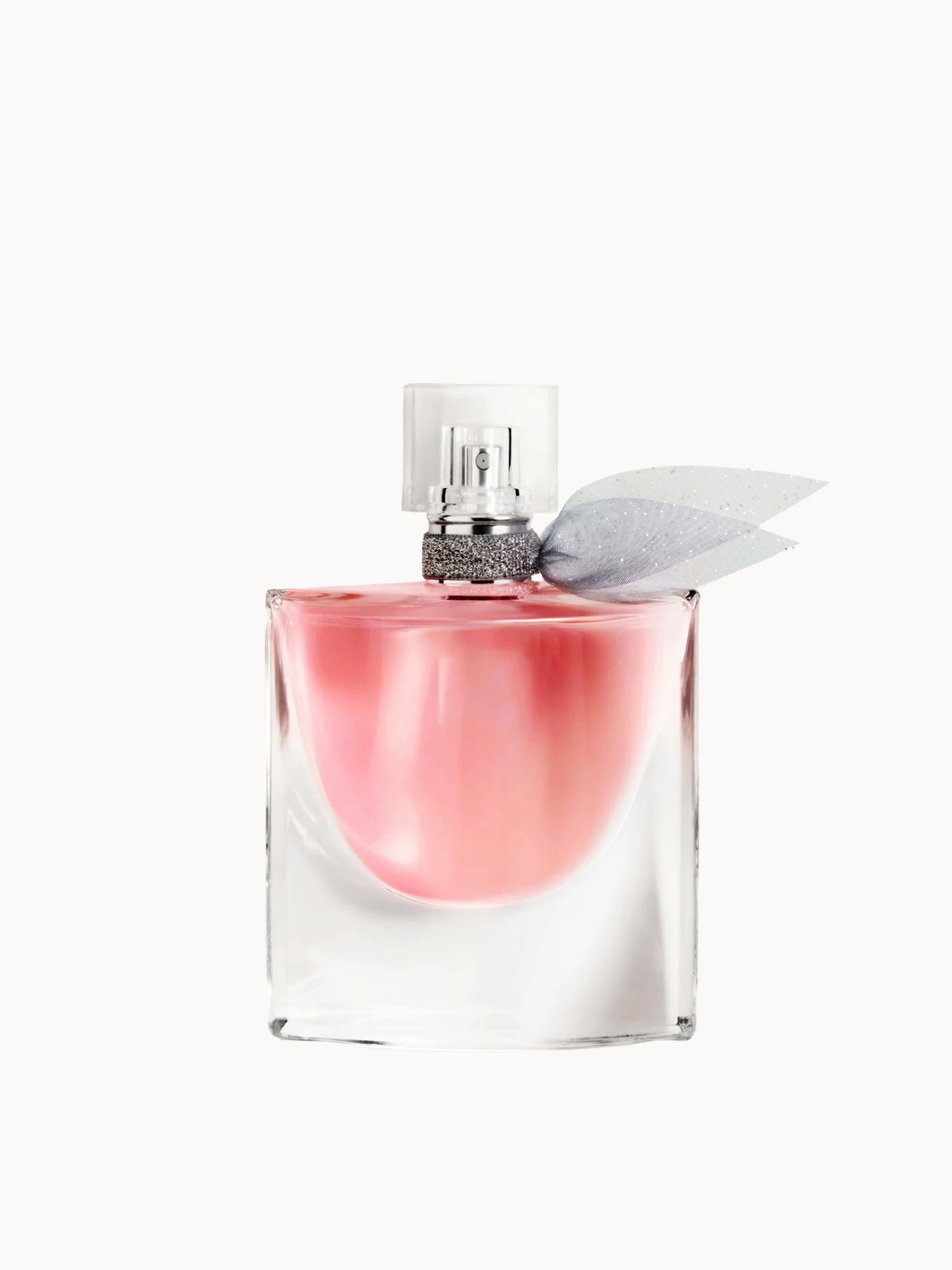 Lancôme La Vie est Belle Eau de Parfum 50ml, crystal glass bottle with a smile-shaped curve at the base