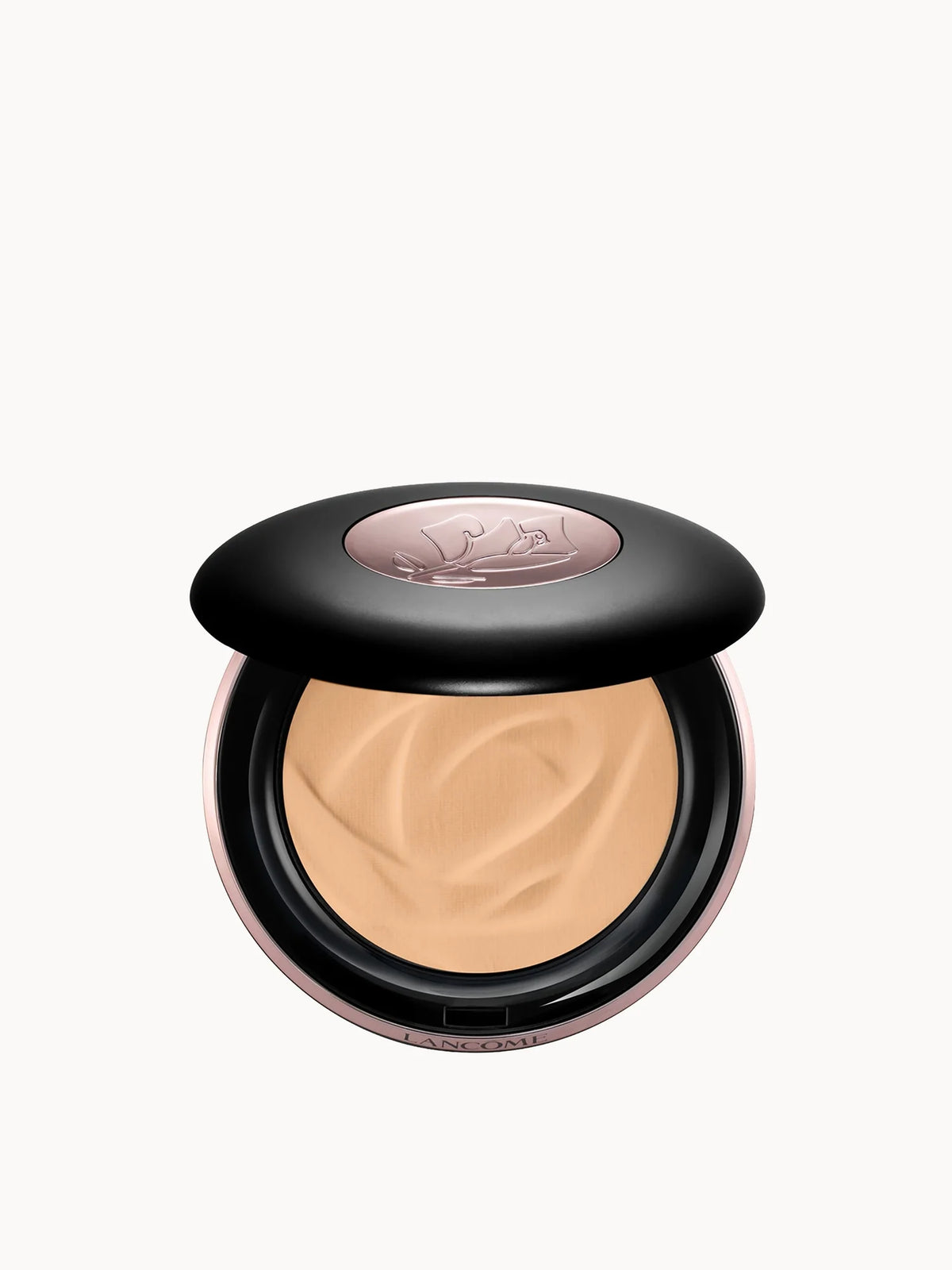 Lancome Teint Idole Ultra Wear Skin Refining Setting Powder, black compact with mirror and gold logo
