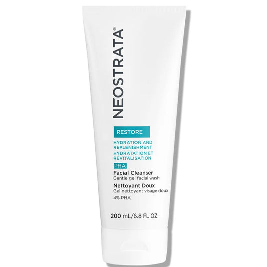 Neostrata Restore Facial Cleanser Gel with PHAs 200ml by Neostrata — genuine product, minor packaging flaw, unused formula.