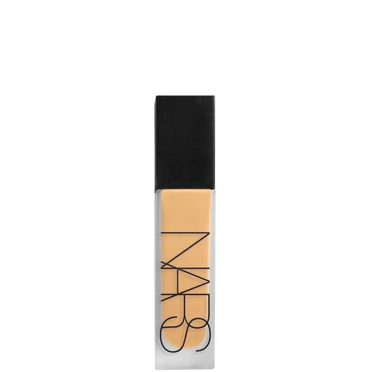 NARS Natural Matte Longwear Foundation Stromboli in a sleek dark glass bottle with a pump dispenser