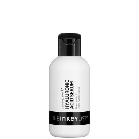 The INKEY List Hyaluronic Acid Serum bottle, 60ml hydrating skincare