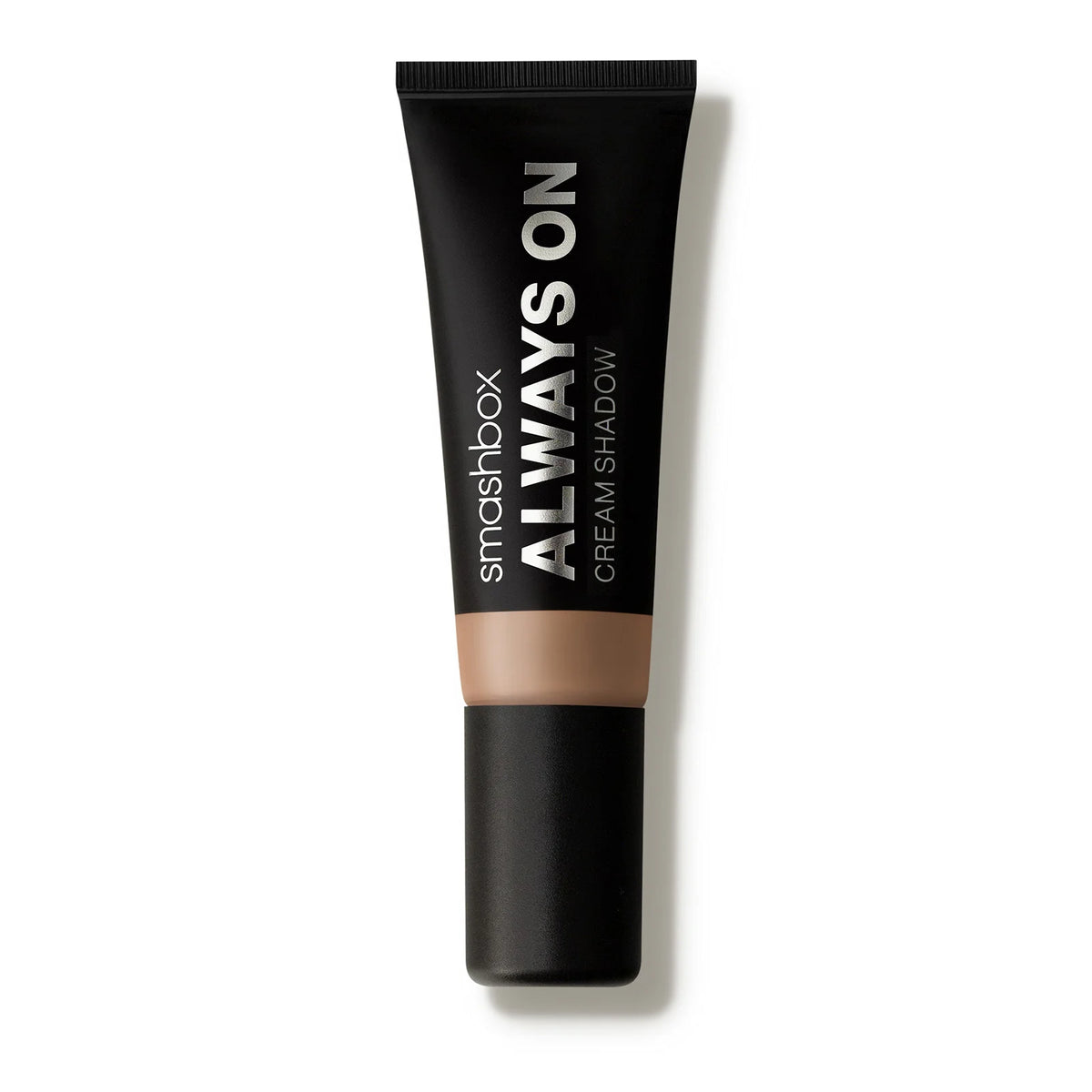 Smashbox Always on Cream Eye Shadow - Sepia, small pot with twist cap and Smashbox Always On branding