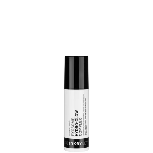 The INKEY List Exosome Hydro-Glow Complex 30ml serum bottle for smoothing and radiance