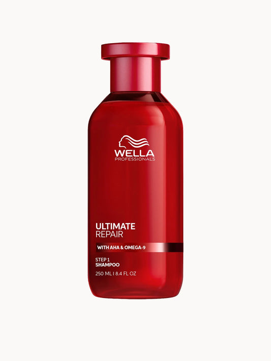 Wella Professionals Care Ultimate Repair Shampoo 250ml, 250ml shampoo bottle with flip-top cap