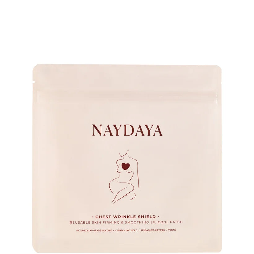 NAYDAYA reusable silicone chest wrinkle shield dÃ©colletage pad