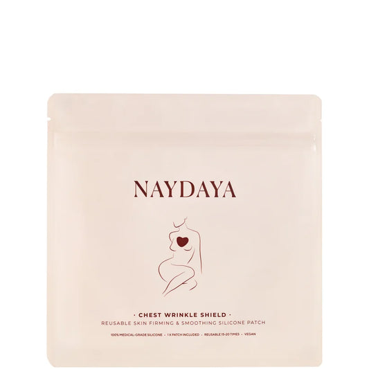 NAYDAYA reusable silicone chest wrinkle shield dÃ©colletage pad