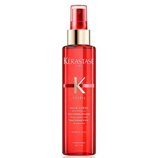 Kérastase Soleil Huile Sirene Treatment 150ml blue spray bottle with white text and fine mist nozzle