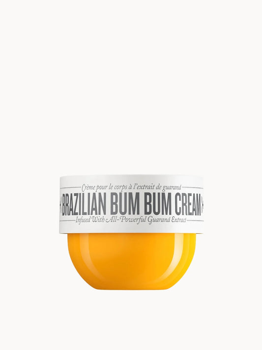 Sol de Janeiro Brazilian Bum Bum Cream 75ml, small body cream tub with Bum Bum branding